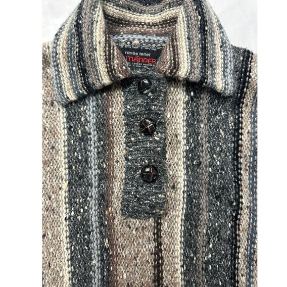 Vintage Renee Temer For Outlander Pull Over Sweater Size Small - Picture 10 of 11